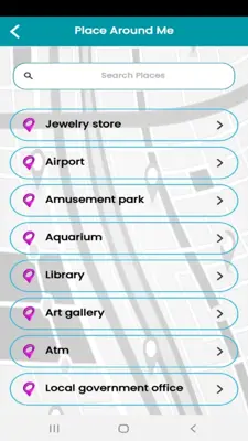 Location Tracker & Around me android App screenshot 3